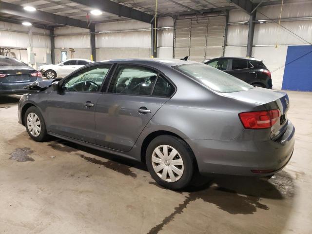 3VW2K7AJ1FM277309 - 2015 VOLKSWAGEN JETTA BASE 灰色 照片 2