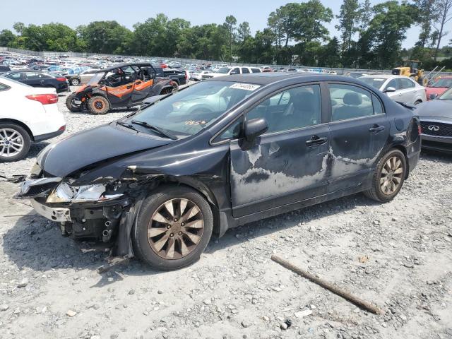 2HGFA1F95AH504853 - 2010 HONDA CIVIC EXL GRAY photo 1