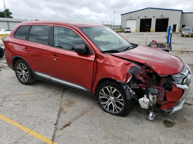 JA4AD2A39JZ062419 - 2018 MITSUBISHI OUTLANDER ES RED photo 4