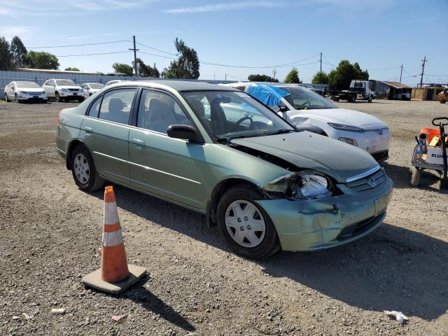 JHMES165X3S003181 - 2003 HONDA CIVIC LX GREEN photo 4