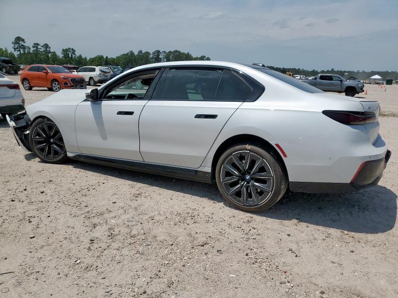 WBY53EJ00RCP86806 - 2024 BMW I7 XDRIVE60 WHITE photo 2