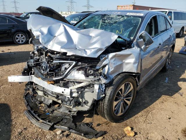 5J8TB4H74HL023471 - 2017 ACURA RDX ADVANCE SILVER photo 2