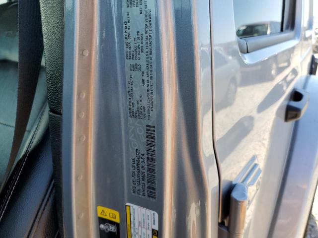 1C4JJXP6XMW642720 - 2021 JEEP WRANGLER U SAHARA 4XE SILVER photo 12