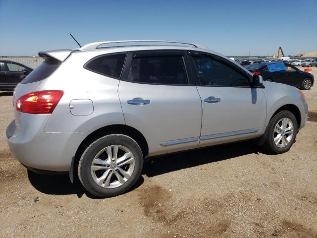 JN8AS5MV9DW141772 - 2013 NISSAN ROGUE S SILVER photo 3