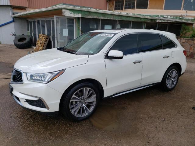 5J8YD4H50JL025545 - 2018 ACURA MDX TECHNOLOGY WHITE photo 1