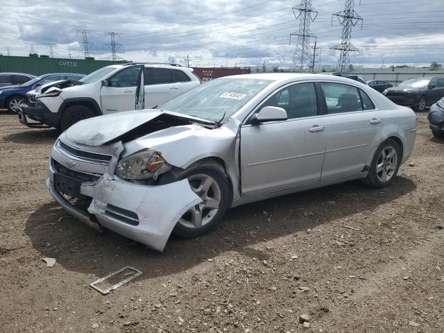 1G1ZH57B19F249091 - 2009 CHEVROLET MALIBU 1LT SILVER photo 1
