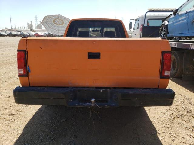 1B7FL23X6NS679404 - 1992 DODGE DAKOTA ORANGE photo 6