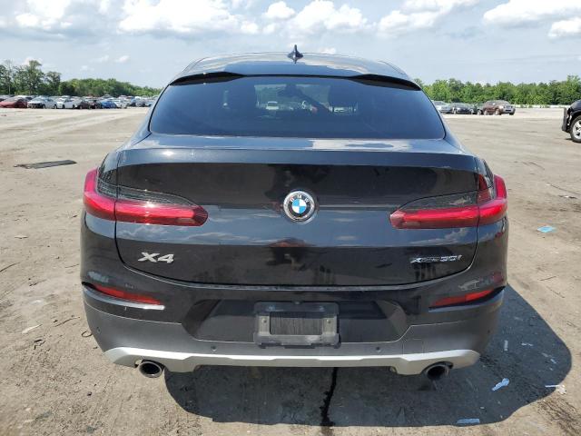 5UX2V1C00M9F71826 - 2021 BMW X4 XDRIVE30I BLACK photo 6