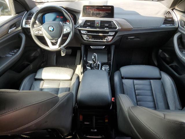 5UX2V1C00M9F71826 - 2021 BMW X4 XDRIVE30I BLACK photo 8