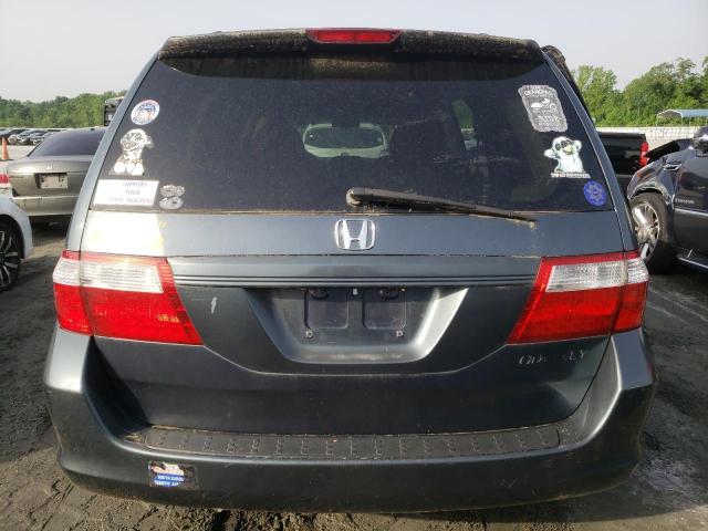 5FNRL38425B010111 - 2005 HONDA ODYSSEY EX CHARCOAL photo 6