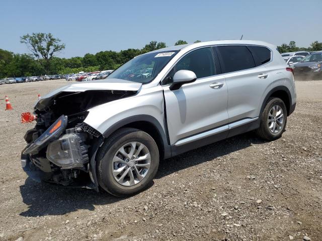 5NMS2CAD4KH079133 - 2019 HYUNDAI SANTA FE SE GRAY photo 1