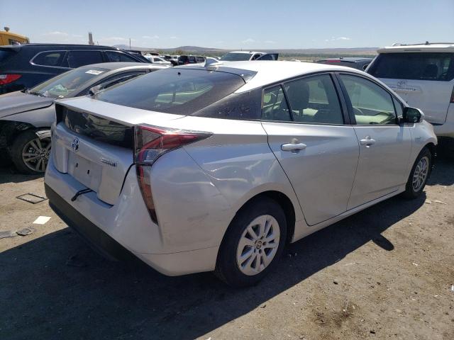 JTDKBRFUXG3529501 - 2016 TOYOTA PRIUS SILVER photo 3