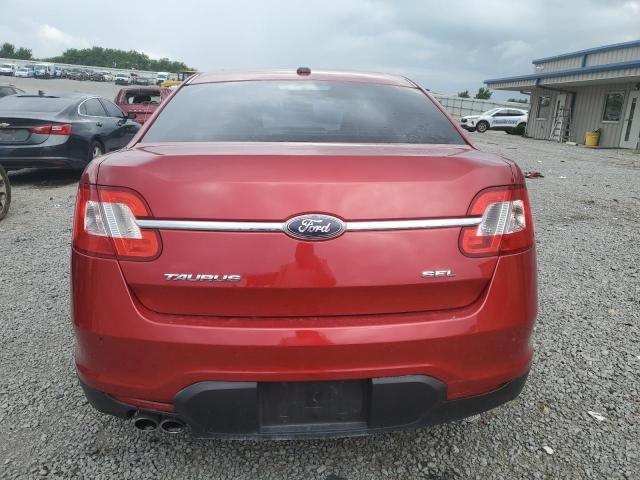 1FAHP2EWXBG101845 - 2011 FORD TAURUS SEL MAROON photo 6