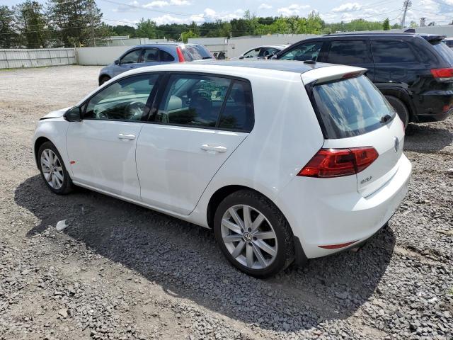 3VW117AU4HM035139 - 2017 VOLKSWAGEN GOLF S WHITE photo 2