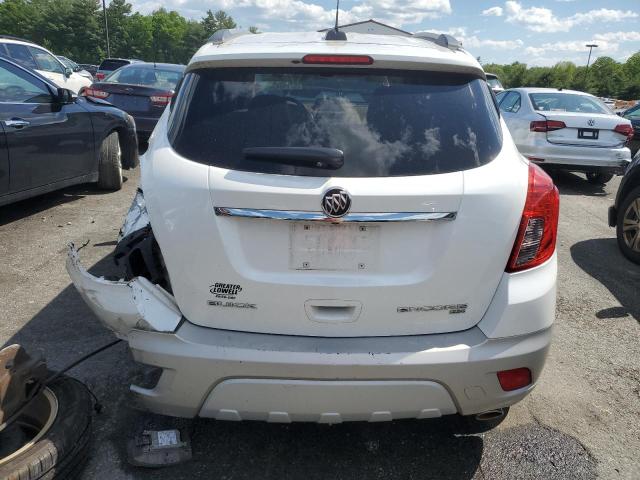 KL4CJGSB9FB268392 - 2015 BUICK ENCORE WHITE photo 6