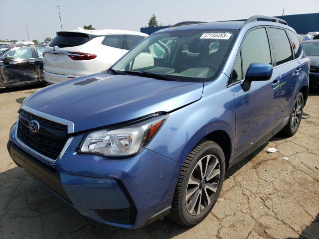 JF2SJGECXJH524536 - 2018 SUBARU FORESTER 2.0XT PREMIUM BLUE photo 1