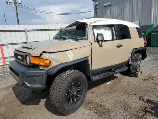 JTEBU4BF4EK191080 - 2014 TOYOTA FJ CRUISER BEIGE photo 1