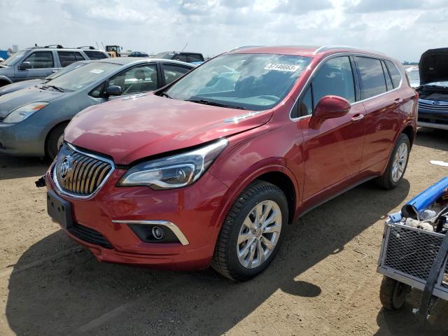 LRBFXDSA9HD241951 - 2017 BUICK ENVISION ESSENCE RED photo 1