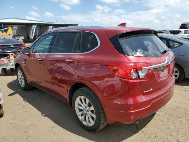 LRBFXDSA9HD241951 - 2017 BUICK ENVISION ESSENCE RED photo 2