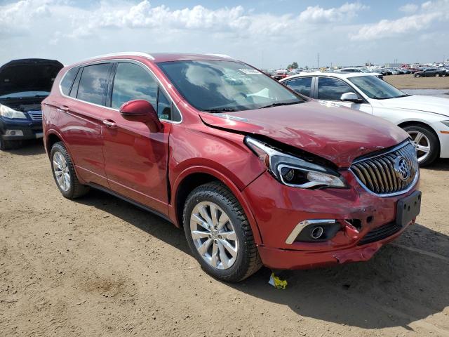 LRBFXDSA9HD241951 - 2017 BUICK ENVISION ESSENCE RED photo 4