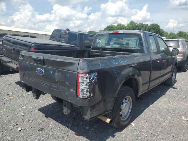 1FTEX1CB8KKD31680 - 2019 FORD F150 SUPER CAB GRAY photo 3