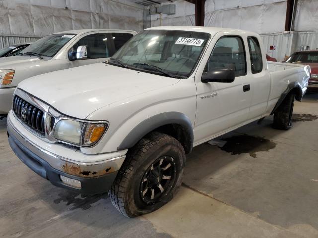 5TESN92N51Z780652 - 2001 TOYOTA TACOMA XTRACAB PRERUNNER თეთრი ფოტო 1