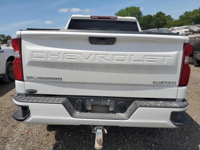 3GCPYBEK4MG181702 - 2021 CHEVROLET SILVERADO K1500 CUSTOM WHITE photo 6