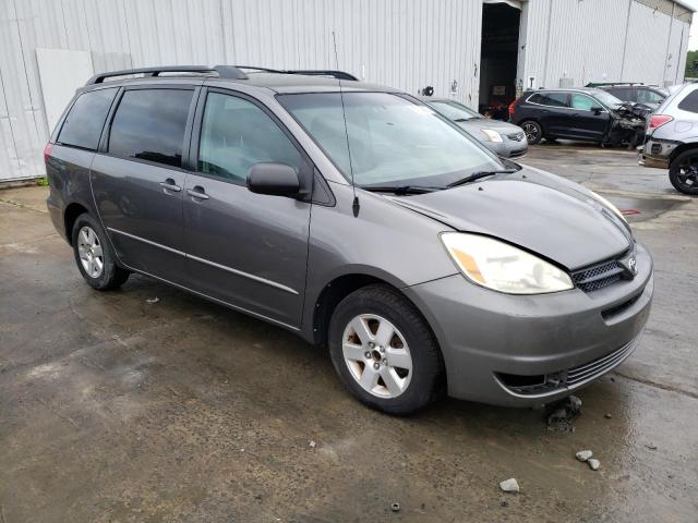 5TDZA23CX5S253398 - 2005 TOYOTA SIENNA CE GRAY photo 4