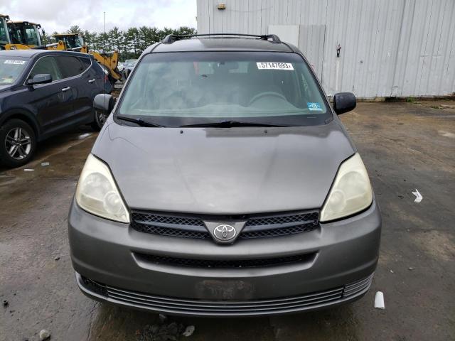 5TDZA23CX5S253398 - 2005 TOYOTA SIENNA CE GRAY photo 5