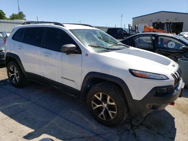 1C4PJMBX8JD559481 - 2018 JEEP CHEROKEE TRAILHAWK WHITE photo 4