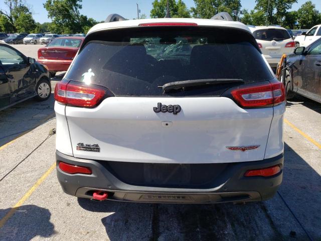 1C4PJMBX8JD559481 - 2018 JEEP CHEROKEE TRAILHAWK WHITE photo 6