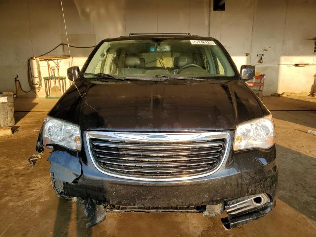 2C4RC1CG3DR510660 - 2013 CHRYSLER TOWN & COU TOURING L BLACK photo 5