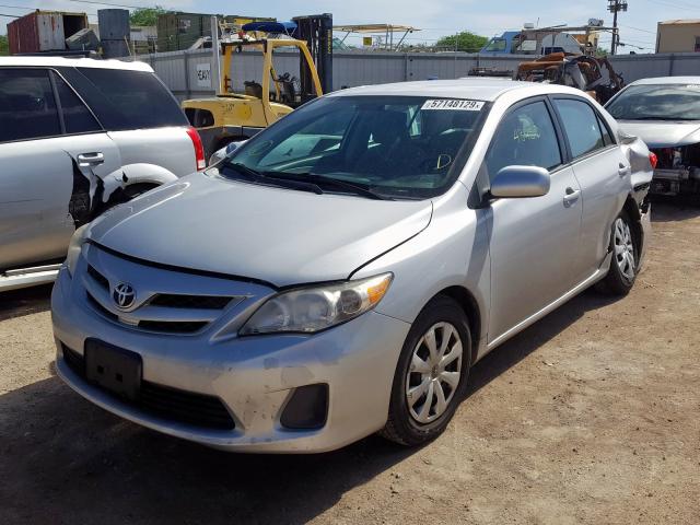 2T1BU4EE2BC537681 - 2011 TOYOTA COROLLA BASE  photo 2