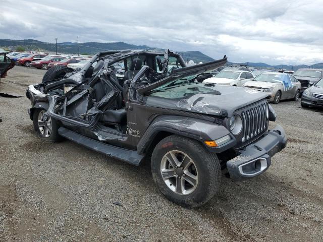 1C4HJXEG1JW241613 - 2018 JEEP WRANGLER U SAHARA CHARCOAL photo 4