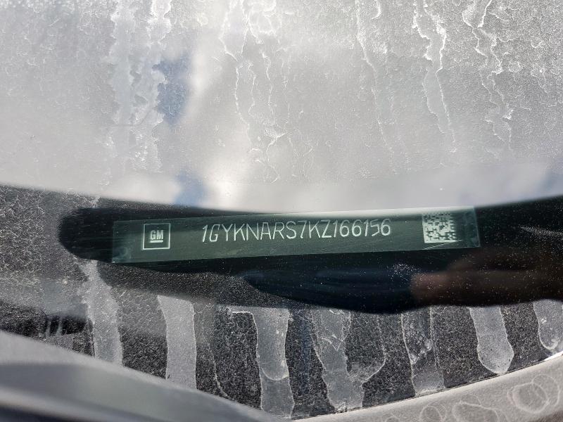 1GYKNARS7KZ166156 - 2019 CADILLAC XT5 银色 照片 12