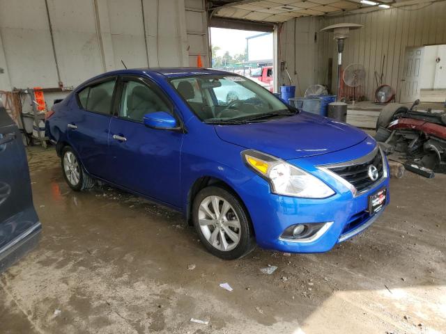 3N1CN7AP2FL894665 - 2015 NISSAN VERSA S BLUE photo 4