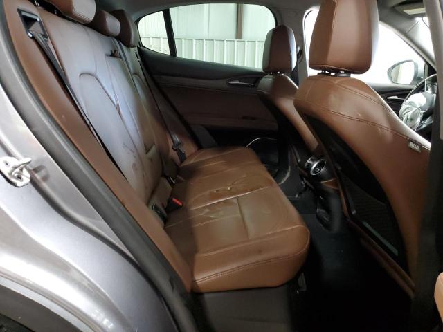 ZASPAKBN7K7C69923 - 2019 ALFA ROMEO STELVIO TI SILVER photo 10