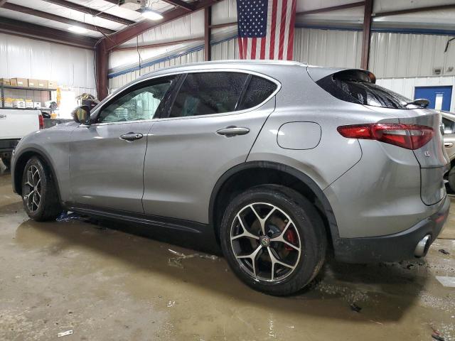ZASPAKBN7K7C69923 - 2019 ALFA ROMEO STELVIO TI SILVER photo 2