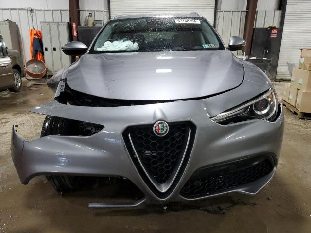 ZASPAKBN7K7C69923 - 2019 ALFA ROMEO STELVIO TI SILVER photo 5