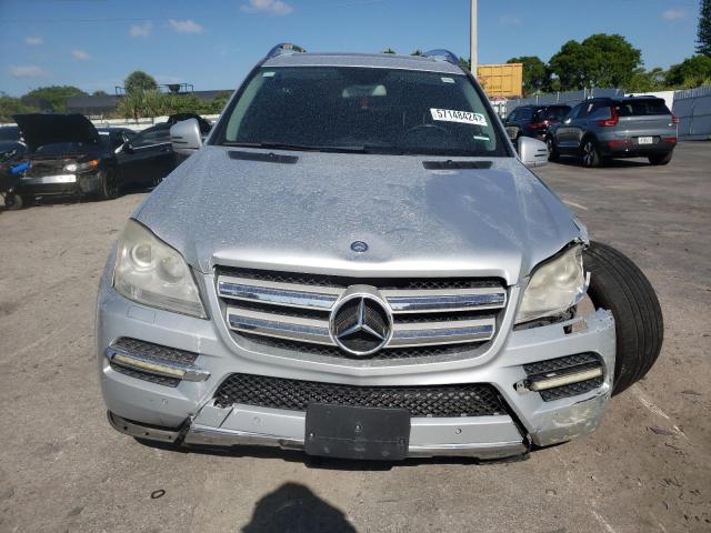 4JGBF7BE4CA784752 - 2012 MERCEDES-BENZ GL 450 4MATIC SILVER photo 5