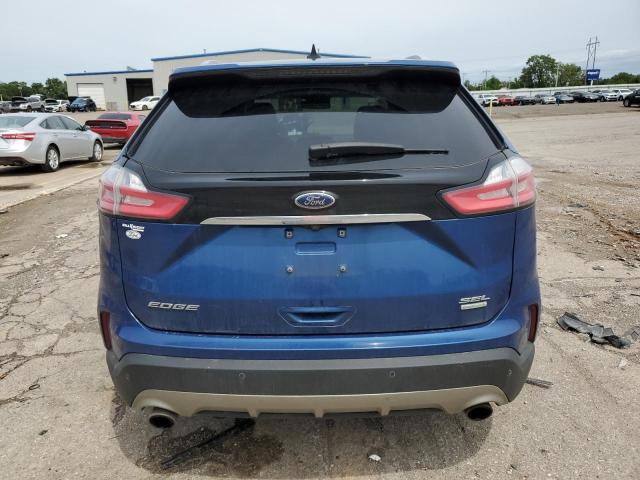 2FMPK3J98LBB33143 - 2020 FORD EDGE SEL BLUE photo 6