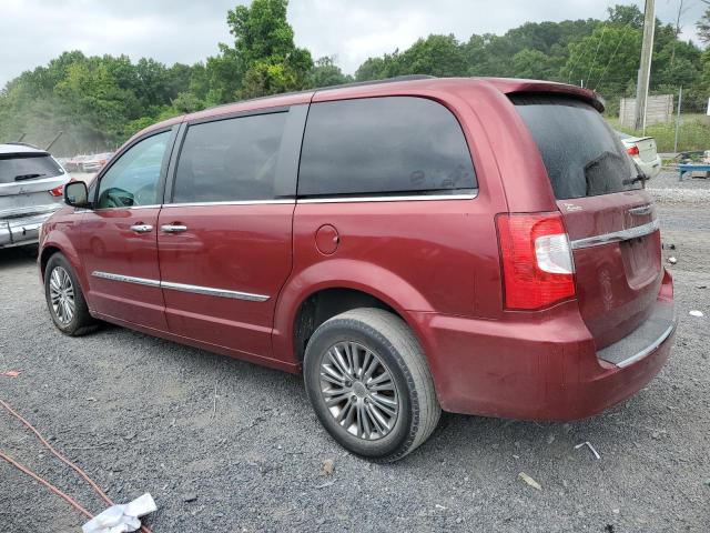 2C4RC1CG7ER171466 - 2014 CHRYSLER TOWN & COU TOURING L RED photo 2