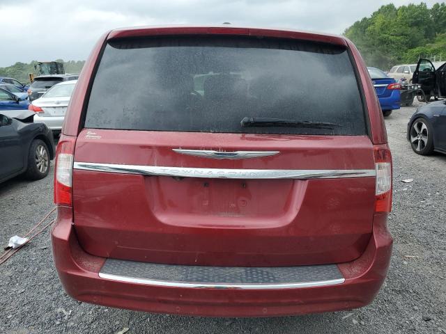 2C4RC1CG7ER171466 - 2014 CHRYSLER TOWN & COU TOURING L RED photo 6