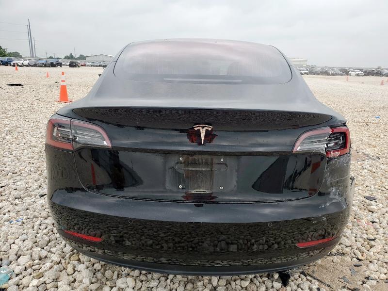 5YJ3E1EA6JF023680 - 2018 TESLA MODEL 3 Czarny zdjęcie 6