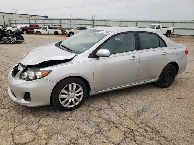 5YFBU4EE6DP075791 - 2013 TOYOTA COROLLA LE BASE SILVER photo 1