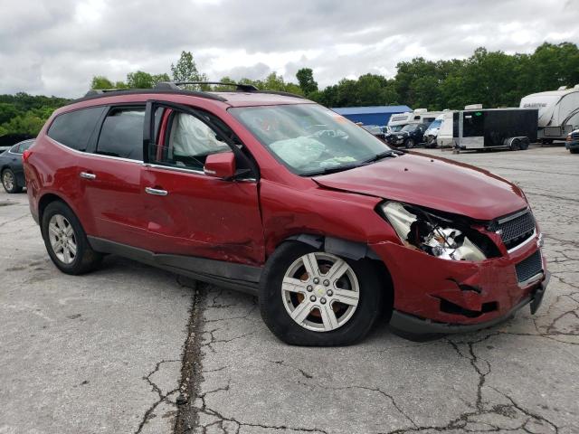 1GNKRGED9CJ408067 - 2012 CHEVROLET TRAVERSE LT RED photo 4