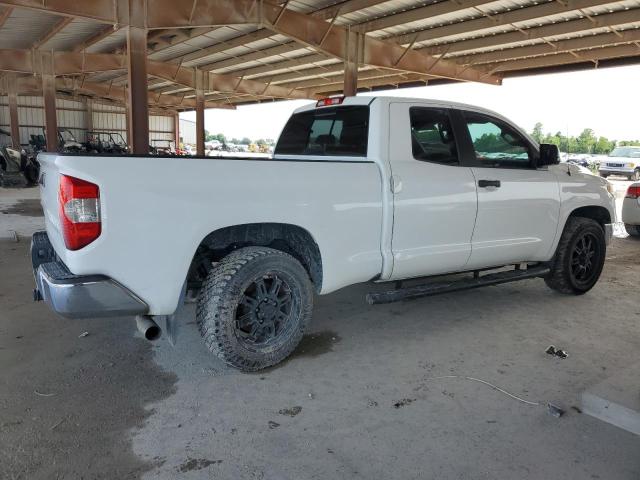 5TFUW5F16FX445887 - 2015 TOYOTA TUNDRA DOUBLE CAB SR/SR5 WHITE photo 3