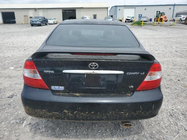 4T1BF32K14U080832 - 2004 TOYOTA CAMRY LE BLACK photo 6
