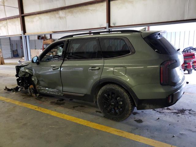 5XYP5DGC2PG334395 - 2023 KIA TELLURIDE SX GREEN photo 2