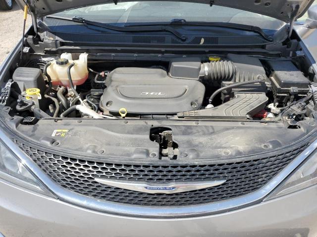 2C4RC1EG2HR816607 - 2017 CHRYSLER PACIFICA TOURING L PLUS SILVER photo 12